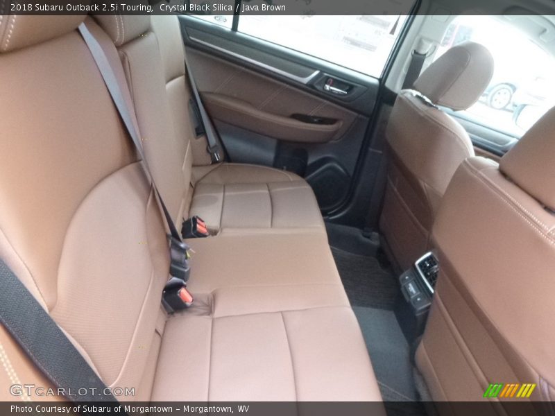 Crystal Black Silica / Java Brown 2018 Subaru Outback 2.5i Touring