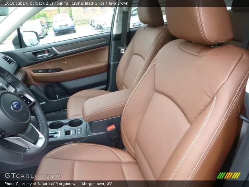Crystal Black Silica / Java Brown 2018 Subaru Outback 2.5i Touring