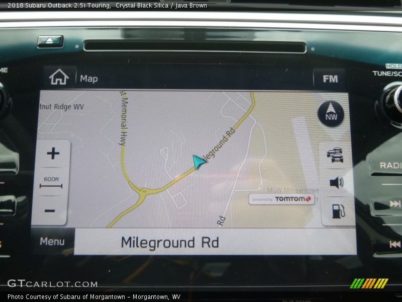 Crystal Black Silica / Java Brown 2018 Subaru Outback 2.5i Touring