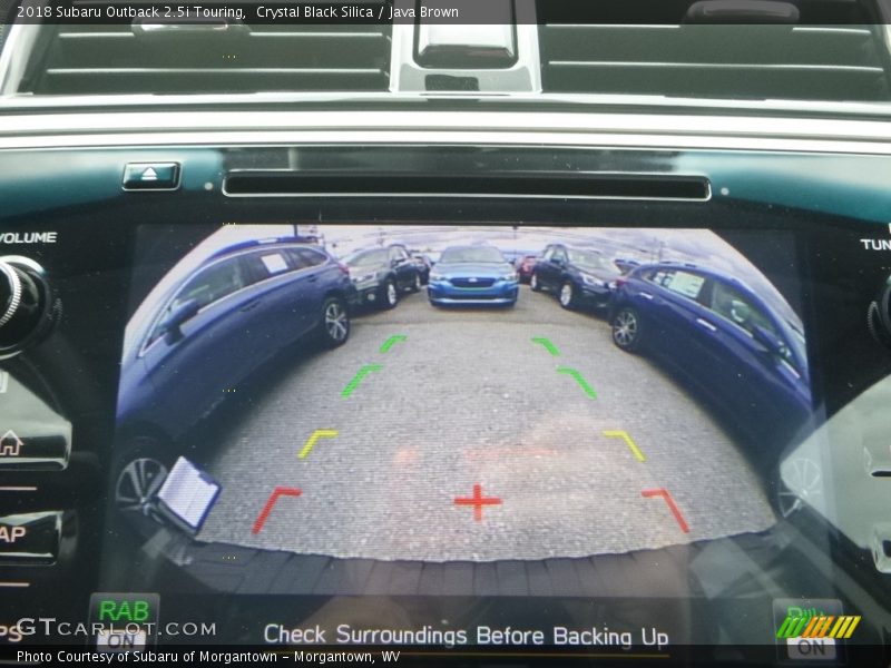 Crystal Black Silica / Java Brown 2018 Subaru Outback 2.5i Touring