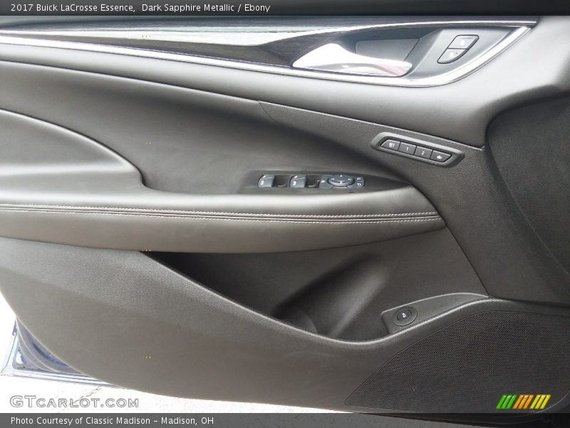 Dark Sapphire Metallic / Ebony 2017 Buick LaCrosse Essence