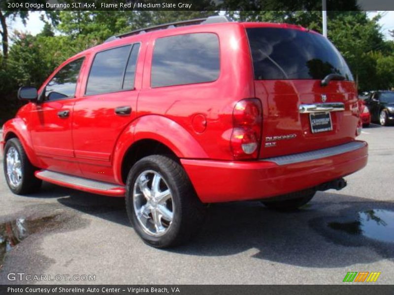 Flame Red / Medium Slate Gray 2004 Dodge Durango SLT 4x4