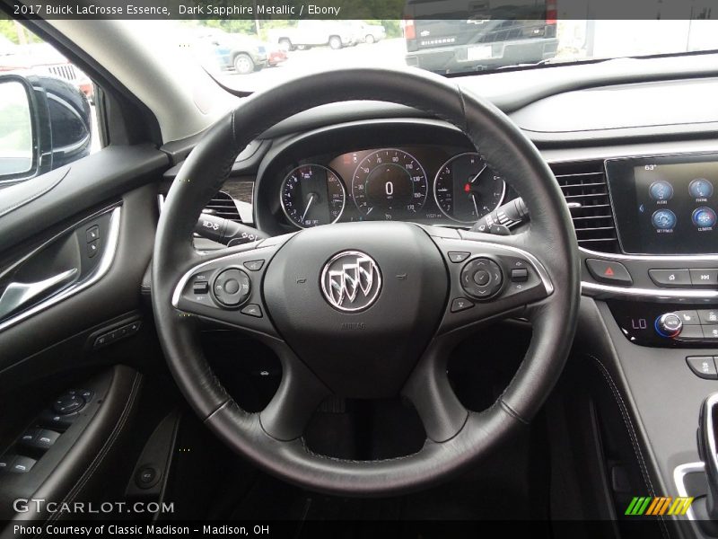 Dark Sapphire Metallic / Ebony 2017 Buick LaCrosse Essence