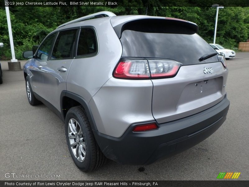 Billet Silver Metallic / Black 2019 Jeep Cherokee Latitude Plus