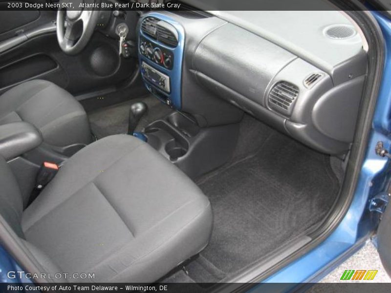 Atlantic Blue Pearl / Dark Slate Gray 2003 Dodge Neon SXT