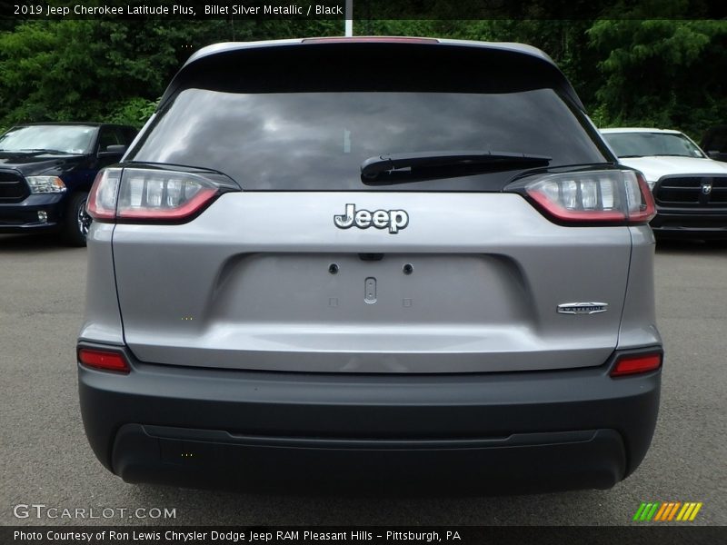 Billet Silver Metallic / Black 2019 Jeep Cherokee Latitude Plus