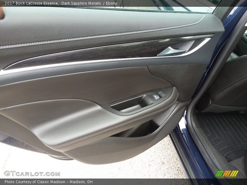 Dark Sapphire Metallic / Ebony 2017 Buick LaCrosse Essence