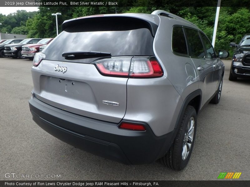 Billet Silver Metallic / Black 2019 Jeep Cherokee Latitude Plus