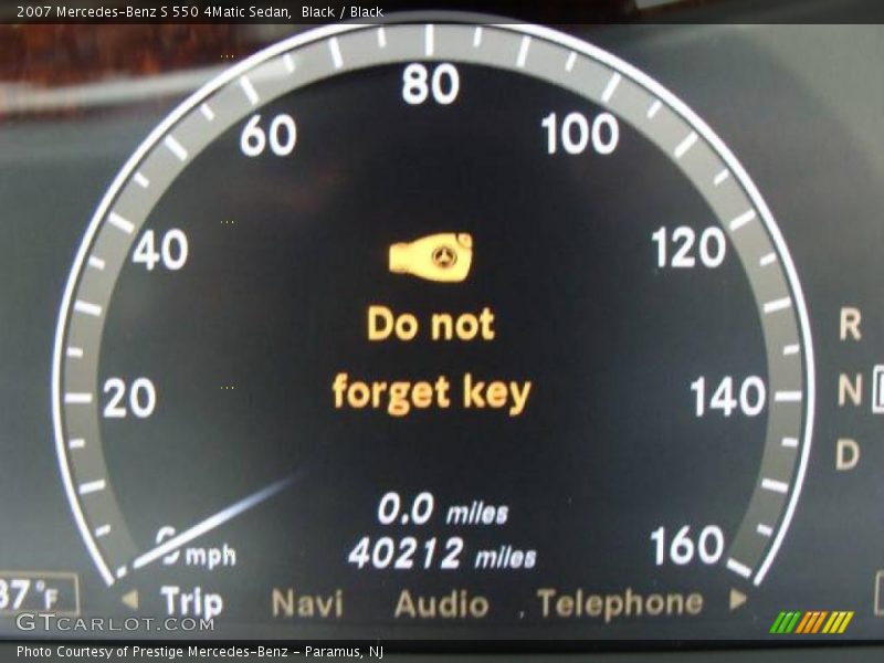 Black / Black 2007 Mercedes-Benz S 550 4Matic Sedan