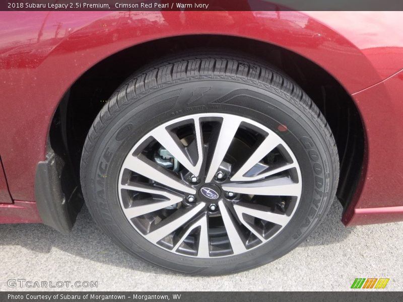 Crimson Red Pearl / Warm Ivory 2018 Subaru Legacy 2.5i Premium