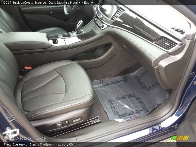 Dark Sapphire Metallic / Ebony 2017 Buick LaCrosse Essence