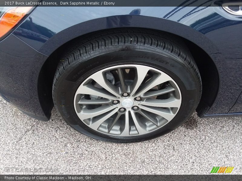 Dark Sapphire Metallic / Ebony 2017 Buick LaCrosse Essence