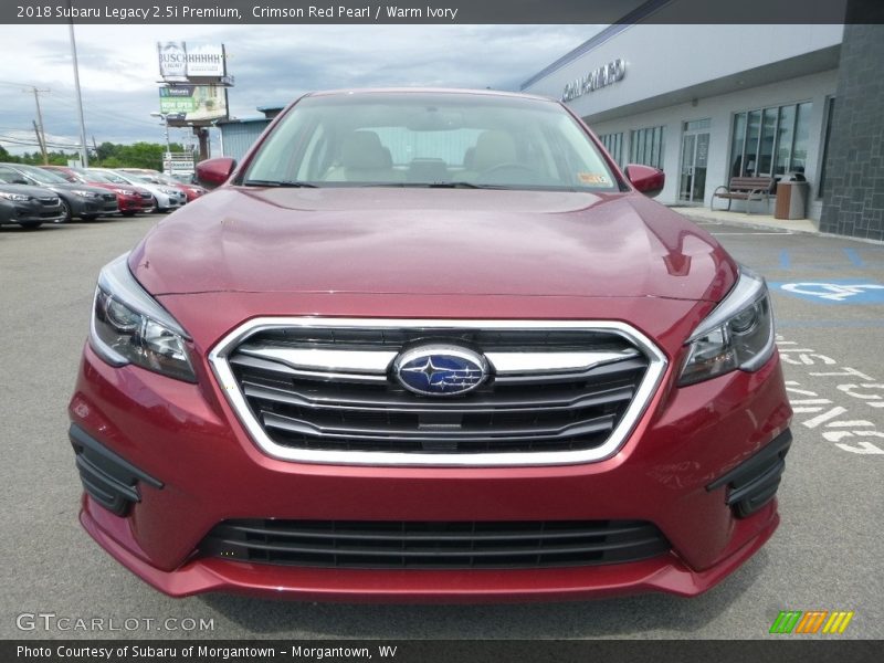 Crimson Red Pearl / Warm Ivory 2018 Subaru Legacy 2.5i Premium