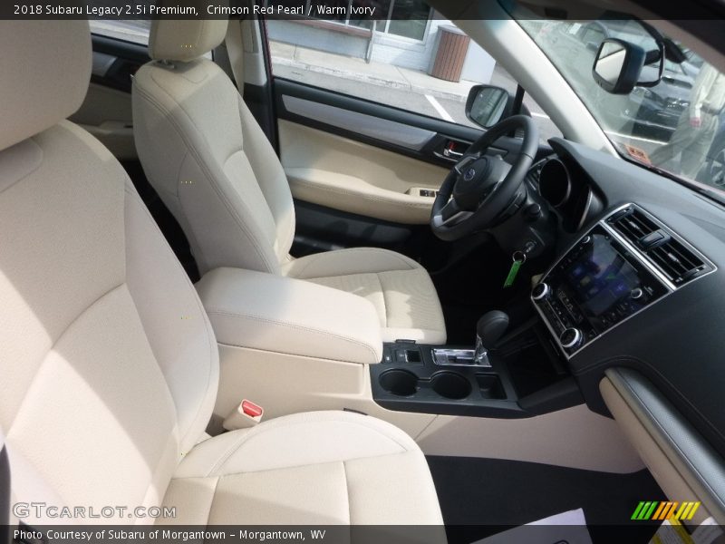 Crimson Red Pearl / Warm Ivory 2018 Subaru Legacy 2.5i Premium