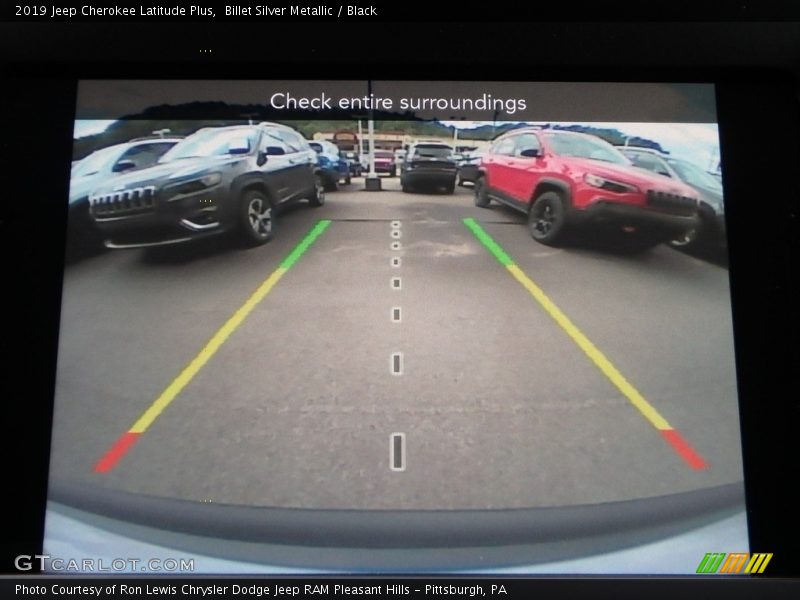 Billet Silver Metallic / Black 2019 Jeep Cherokee Latitude Plus