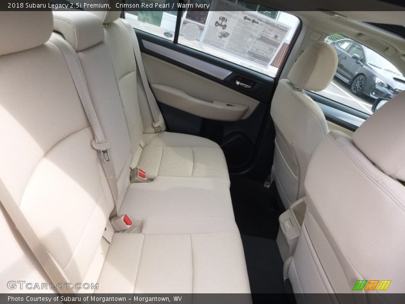 Crimson Red Pearl / Warm Ivory 2018 Subaru Legacy 2.5i Premium