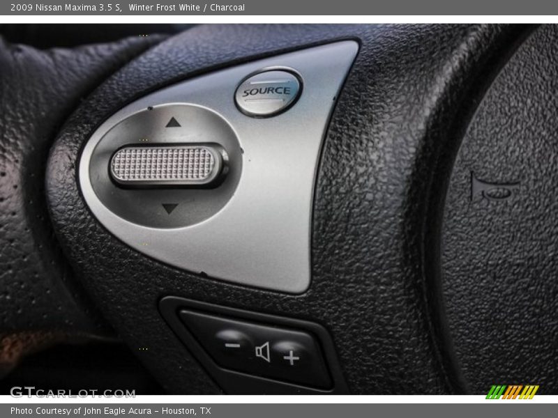 Winter Frost White / Charcoal 2009 Nissan Maxima 3.5 S