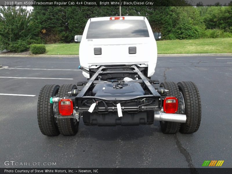 Bright White / Black/Diesel Gray 2018 Ram 4500 Tradesman Regular Cab 4x4 Chassis