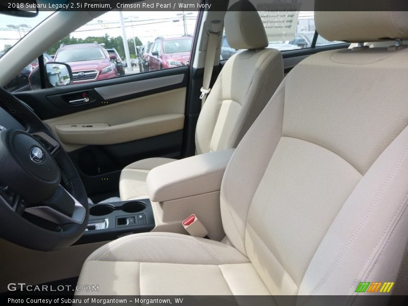 Crimson Red Pearl / Warm Ivory 2018 Subaru Legacy 2.5i Premium