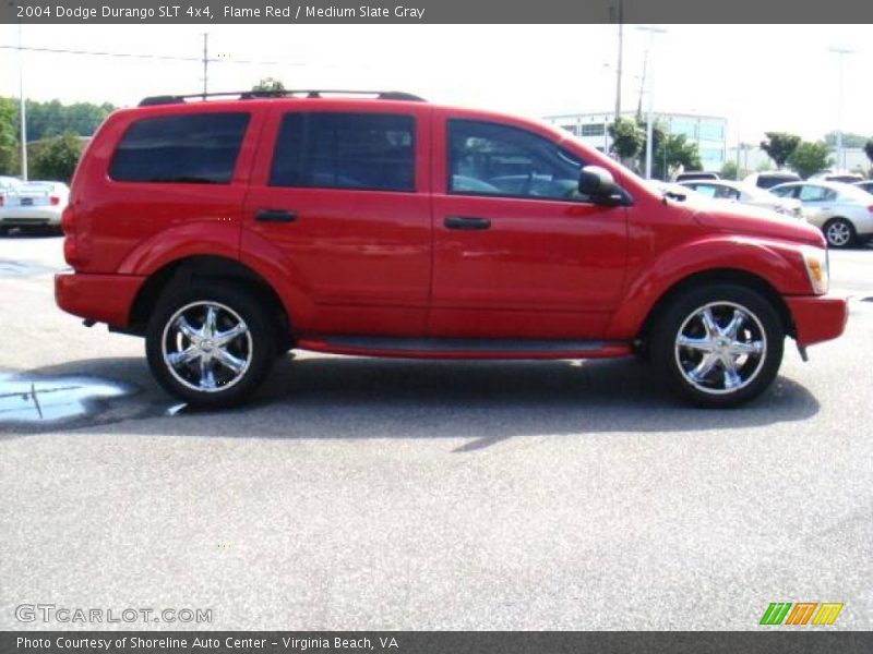 Flame Red / Medium Slate Gray 2004 Dodge Durango SLT 4x4