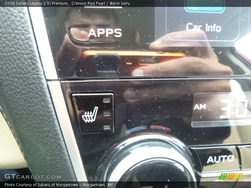Crimson Red Pearl / Warm Ivory 2018 Subaru Legacy 2.5i Premium