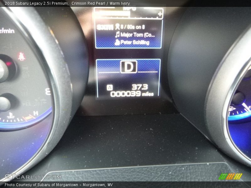 Crimson Red Pearl / Warm Ivory 2018 Subaru Legacy 2.5i Premium