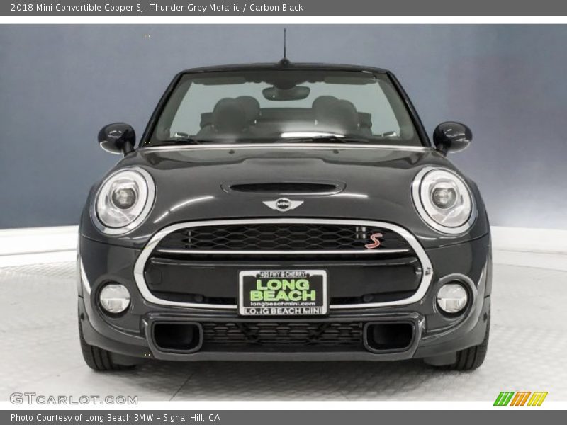 Thunder Grey Metallic / Carbon Black 2018 Mini Convertible Cooper S