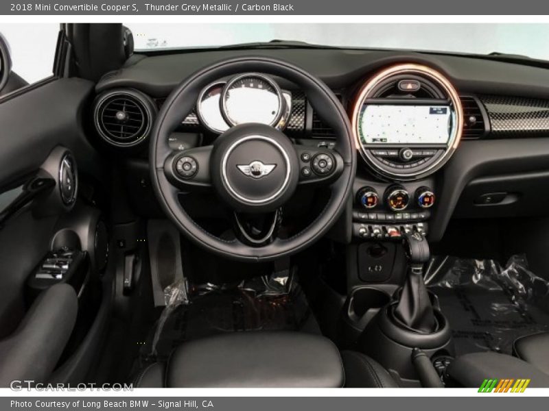 Thunder Grey Metallic / Carbon Black 2018 Mini Convertible Cooper S