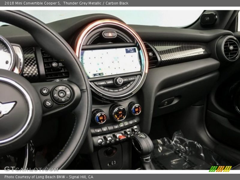 Thunder Grey Metallic / Carbon Black 2018 Mini Convertible Cooper S