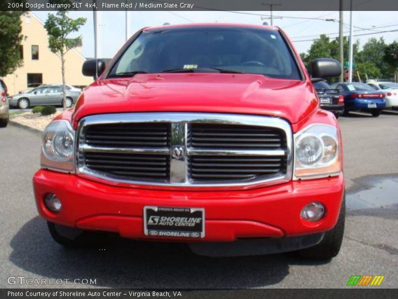 Flame Red / Medium Slate Gray 2004 Dodge Durango SLT 4x4