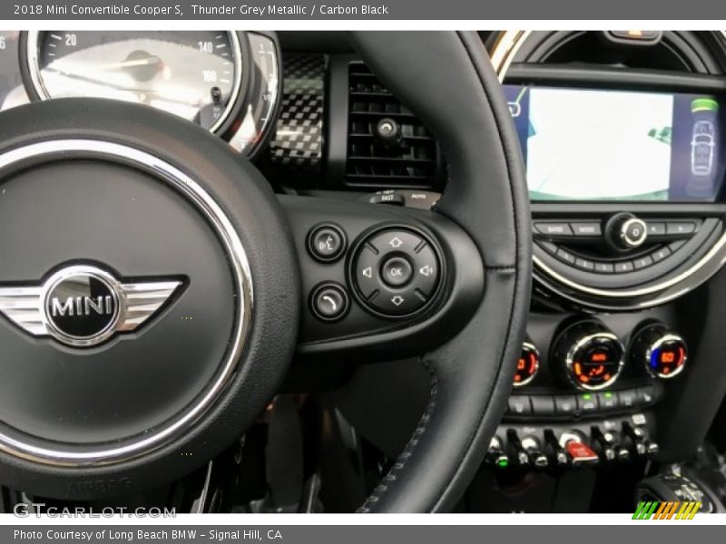 Thunder Grey Metallic / Carbon Black 2018 Mini Convertible Cooper S