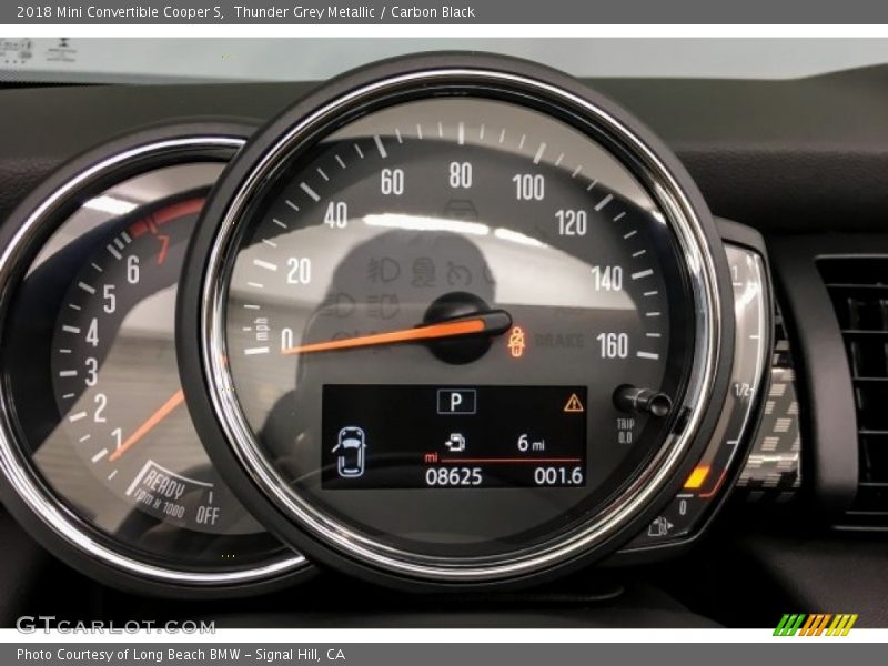 Thunder Grey Metallic / Carbon Black 2018 Mini Convertible Cooper S