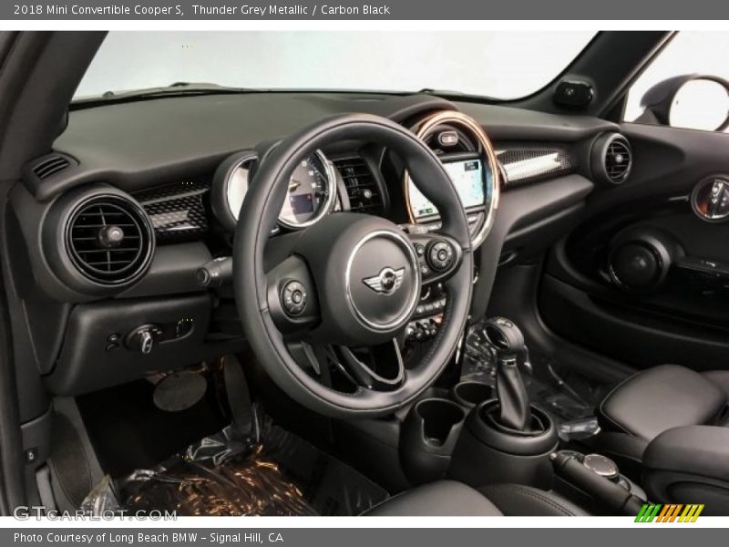 Thunder Grey Metallic / Carbon Black 2018 Mini Convertible Cooper S
