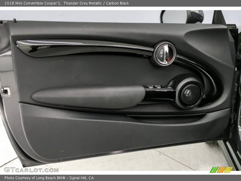 Thunder Grey Metallic / Carbon Black 2018 Mini Convertible Cooper S