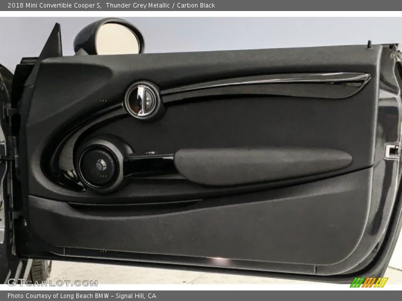 Thunder Grey Metallic / Carbon Black 2018 Mini Convertible Cooper S