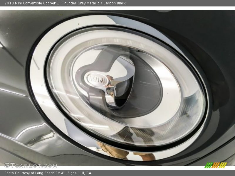 Thunder Grey Metallic / Carbon Black 2018 Mini Convertible Cooper S