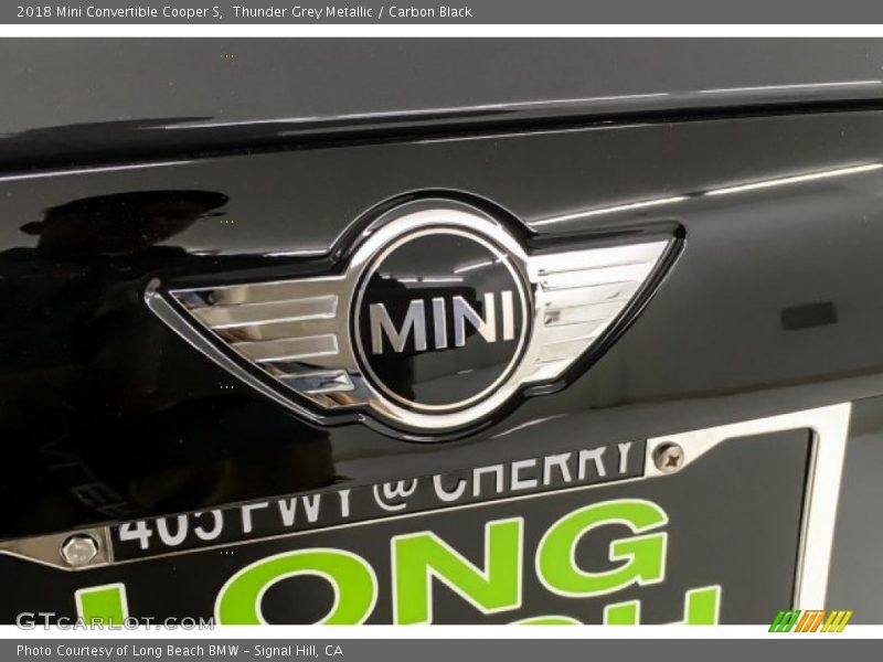 Thunder Grey Metallic / Carbon Black 2018 Mini Convertible Cooper S