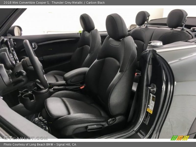 Thunder Grey Metallic / Carbon Black 2018 Mini Convertible Cooper S