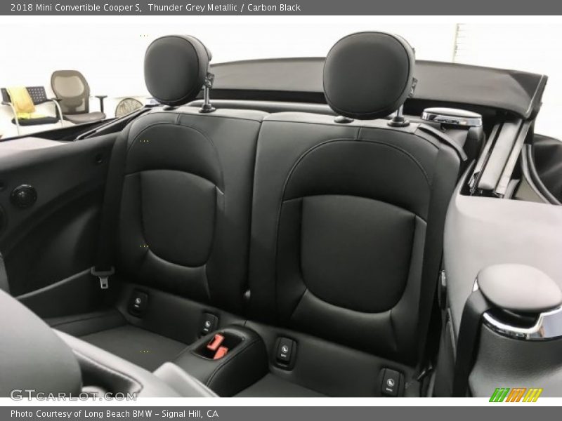 Thunder Grey Metallic / Carbon Black 2018 Mini Convertible Cooper S