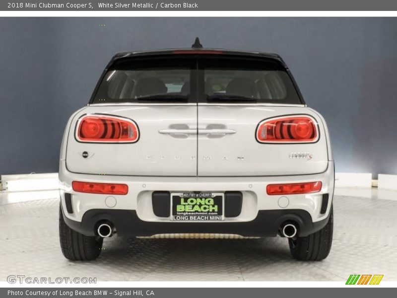 White Silver Metallic / Carbon Black 2018 Mini Clubman Cooper S