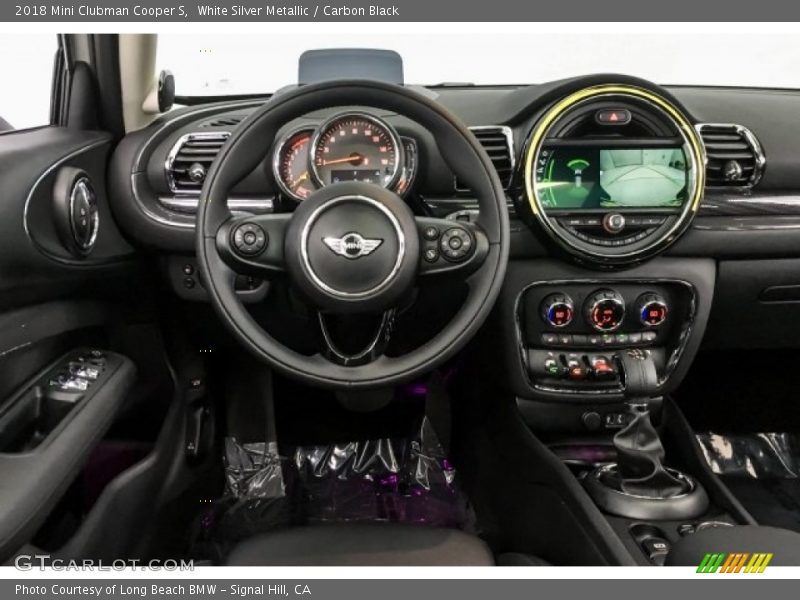 White Silver Metallic / Carbon Black 2018 Mini Clubman Cooper S