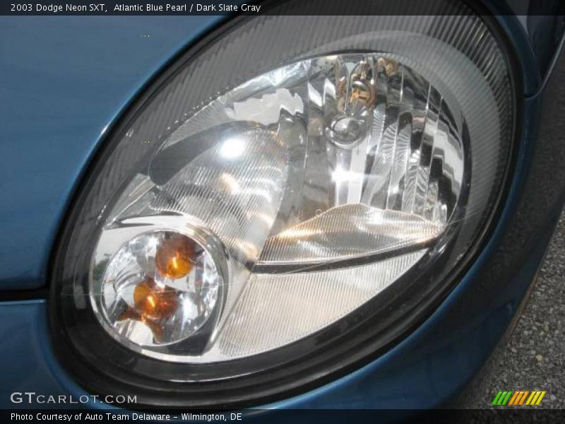 Atlantic Blue Pearl / Dark Slate Gray 2003 Dodge Neon SXT
