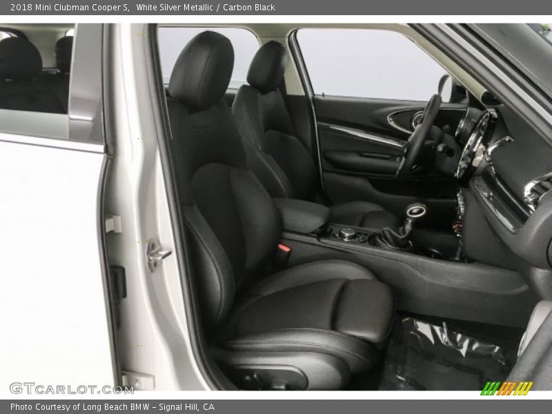 White Silver Metallic / Carbon Black 2018 Mini Clubman Cooper S