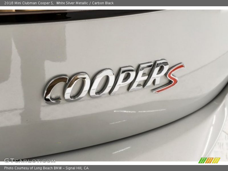 White Silver Metallic / Carbon Black 2018 Mini Clubman Cooper S