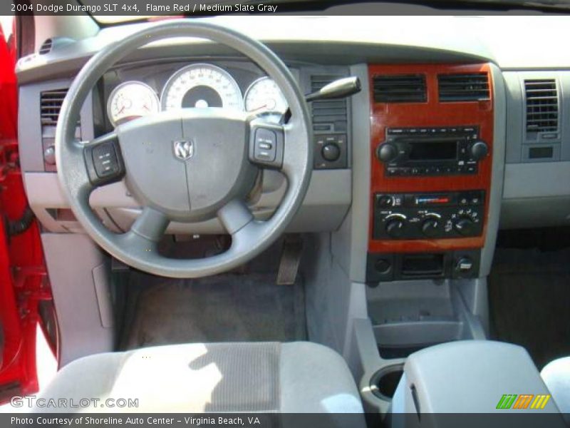 Flame Red / Medium Slate Gray 2004 Dodge Durango SLT 4x4