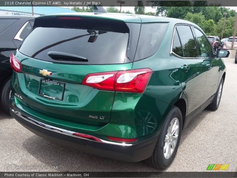 Ivy Metallic / Jet Black 2018 Chevrolet Equinox LT AWD