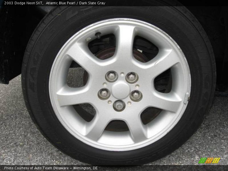 Atlantic Blue Pearl / Dark Slate Gray 2003 Dodge Neon SXT