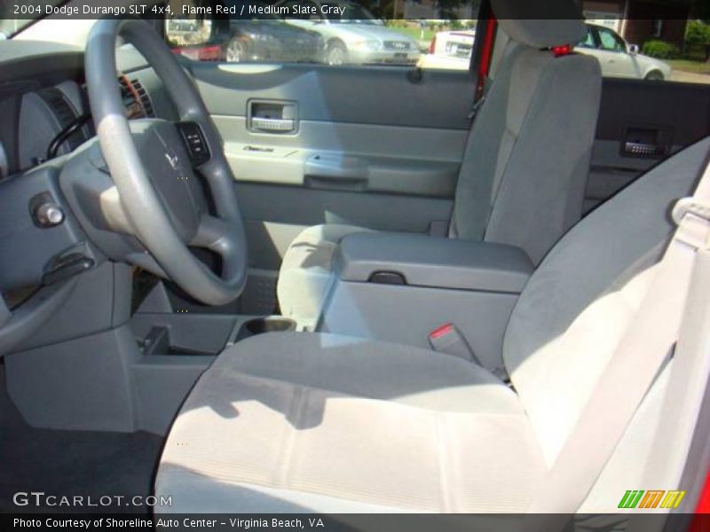 Flame Red / Medium Slate Gray 2004 Dodge Durango SLT 4x4
