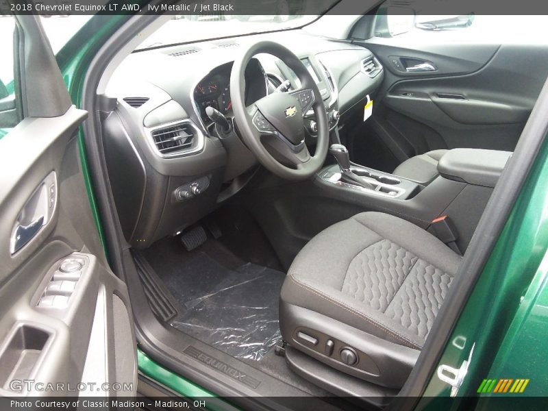 Ivy Metallic / Jet Black 2018 Chevrolet Equinox LT AWD