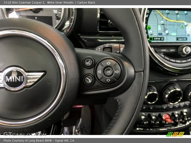 White Silver Metallic / Carbon Black 2018 Mini Clubman Cooper S
